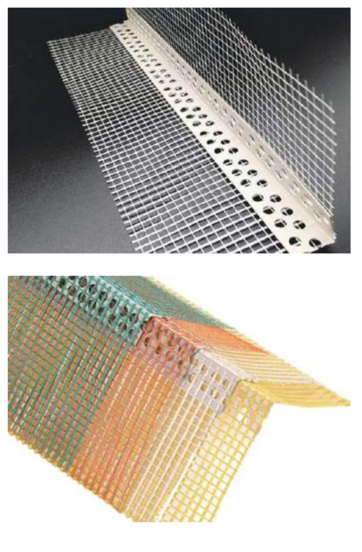 PVC Köşe Profili Fileli